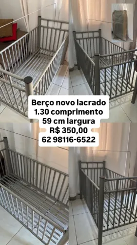 Berço Resitente Novo e lacrado