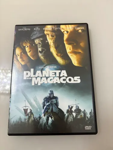 PLANETA DOS MACACOS (2001) - Tim Burton - DVD - Original