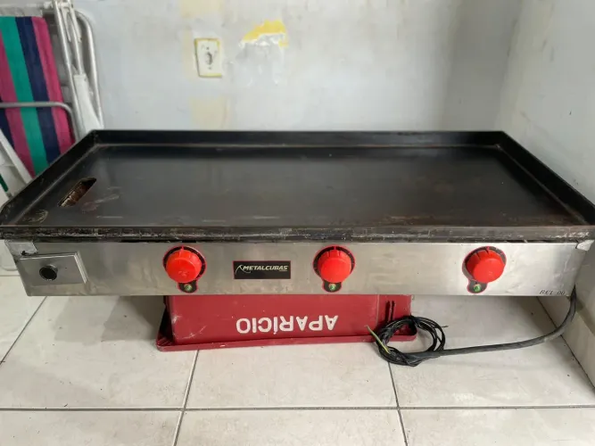 Chapa de hambúrguer prossisional