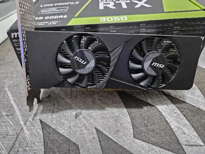 Placa de Video MSI RTX 3050 6GB Low Profile
