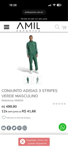 Conjunto agasalho adidas original 