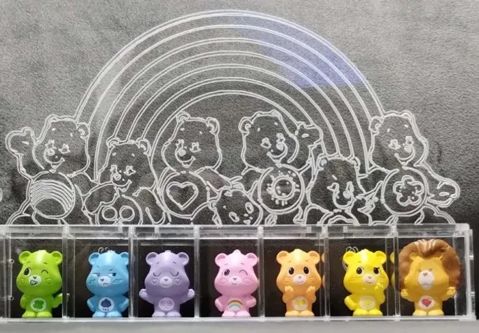 Expositor Ursinhos Carinhosos coleção Cacau Show 7 Nichos