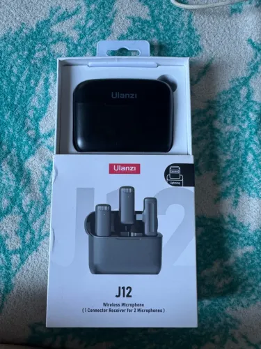 ? MICROFONE SEM FIO ULANZI J12 ?