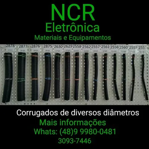 Corrugados com diversos diâmetros