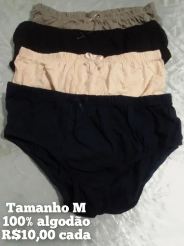 Calcinha tamanho  M , G e GG
