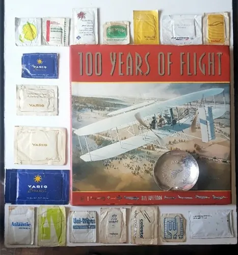 Lembrança Panair do Brasil,Varig e outras Cias e Livro"100 Years of Flight"-Bill Sweetman