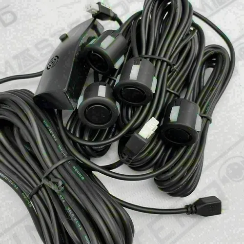 Sensor de estacionamento. Preto fosco. Com garantia. Novo. Instalado.