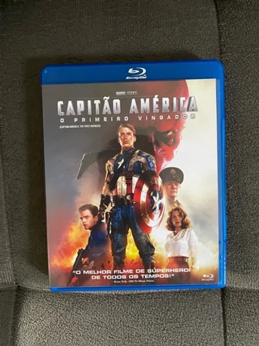Bluray capitão América o primeiro vingador marvel