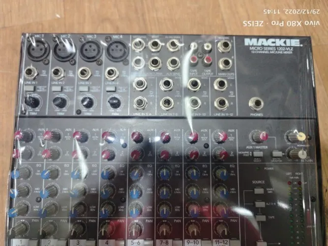 Mesa De Som Mackie 1202 Vlz Funcionando 100%!!