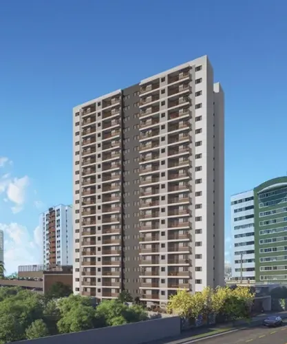 Apartamento em Capim Macio: Mood Parque das Dunas, 2 quartos, 1 suíte, 1 vaga de garagem.