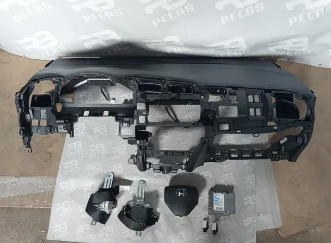 Kit airbag Honda Fit e Wrv original completo 