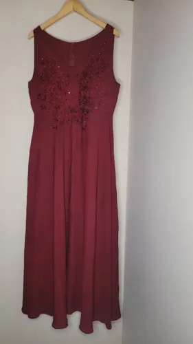 PROMOÇÃO Vestido longo para formatura/festa/casamento. Marsala. Tamanho G1