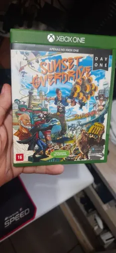 Sunset overdrive mídia física xbox faço olx pay