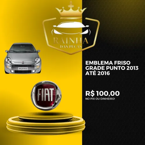 Emblema Friso Grade Punto 2013 até 2016