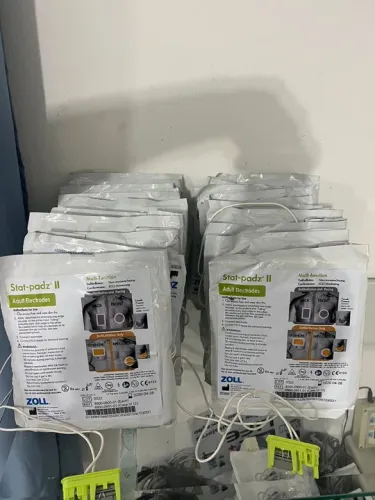 Eletrodo zoll stat padz II validade 2026 R$989 cada