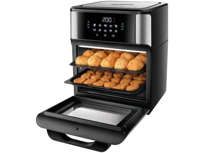 Fritadeira Air Fryer 2 em 1 com Forno 12L - 2000W