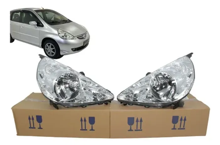 Par Farol Honda Fit 2003 2004 2005 2006 2007 2008 Novo