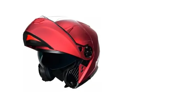 Capacete Helt Hippo Glass Escamoteavel Com Óculos Interno