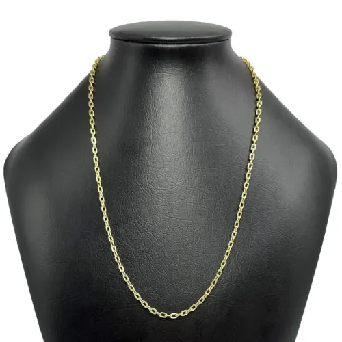 Corrente Cartier Cadeado | Banhado/Folhado em OURO