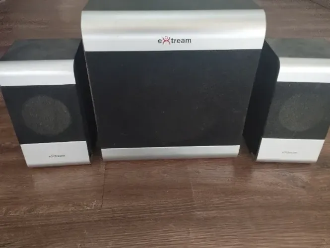 Caixa de som Extream Vivaldi 2.1 canais com Subwoofer