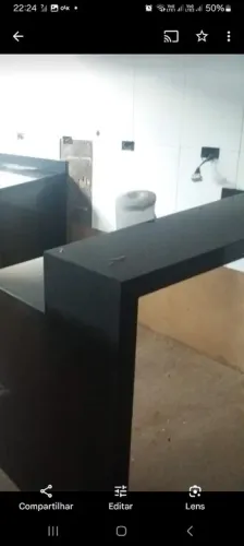 Vendo um Balcão Americano no granito Preto