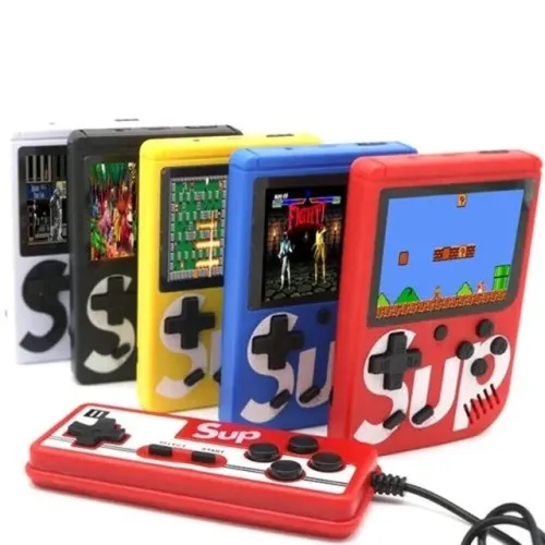 Vídeo Game Mini Portátil Sup 400 Jogos Retro Clássico + Controle