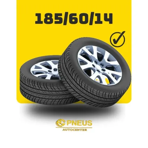 Pneus 185/60 R14 semi novo aqui na AG pneus!