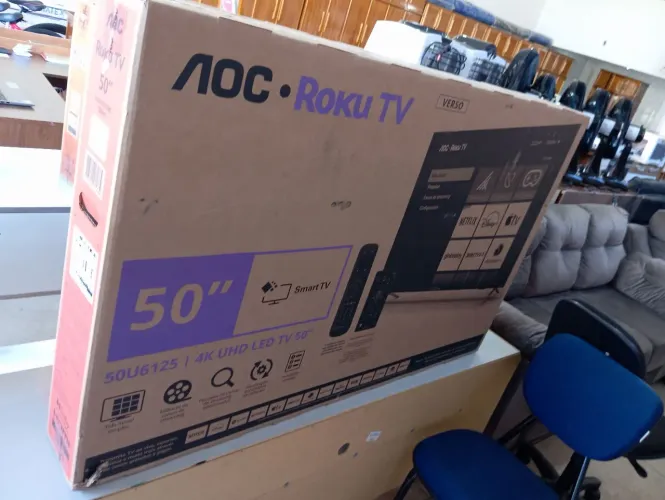 TV SMART AOC 50 POLEGADAS NOVA