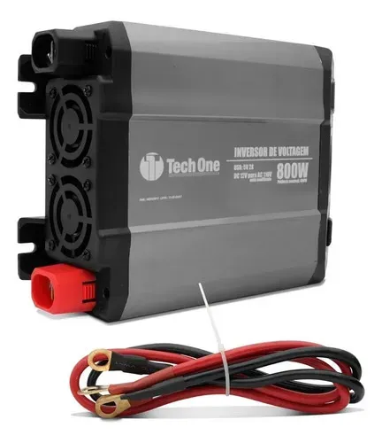 Inversor Tech One Potência 800w 12v Para 220v Conversor Usb