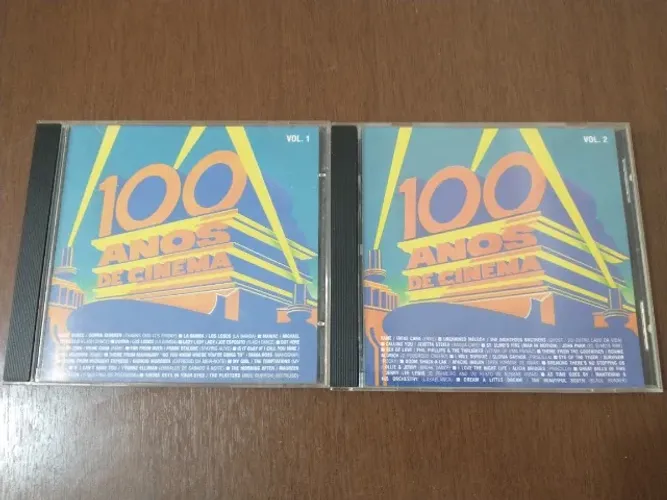 lote 2 cd 100 anos de cimena originais