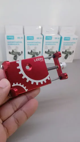 Suporte para Celular de alumínio para moto