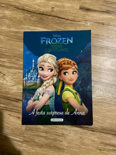 Livro Frozen: Febre Congelante - A Festa Surpresa de Anna