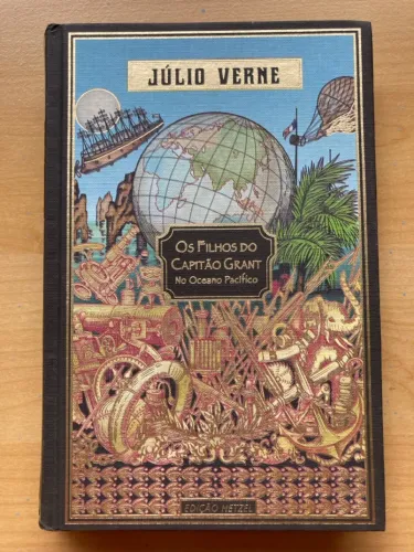 Livro Julio Verne - Os filhos do capitão Grant: No oceano pacífico
