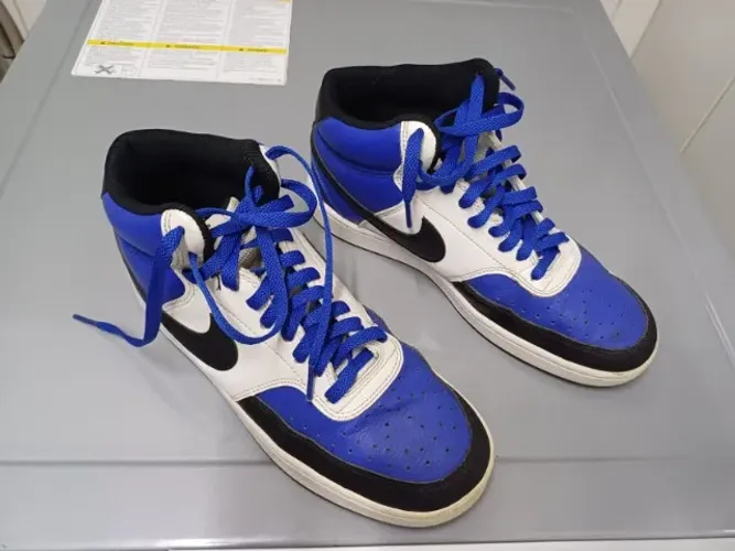 Tênis Nike Court Vision Mid Masculino - Azul