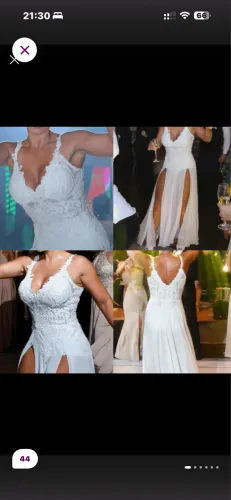 VESTIDO DE CASAMENTO- NÃO CHAMO NO WHATSAPP VENDA EXCLUSIVAMENTE PELA PLATAFORMA