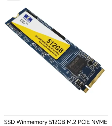 SSD Winmemory 512GB M.2 PCIe NVMe