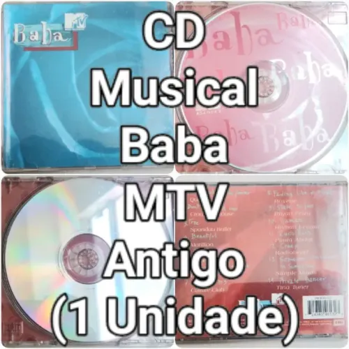 CD Musical Baba Mtv Antigo