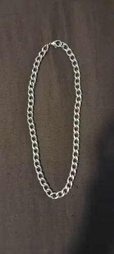 Corrente rommanel + anel aço inox