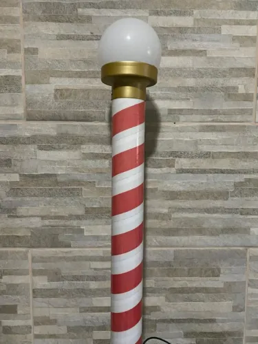 Linda luminária para decoração de Natal 
