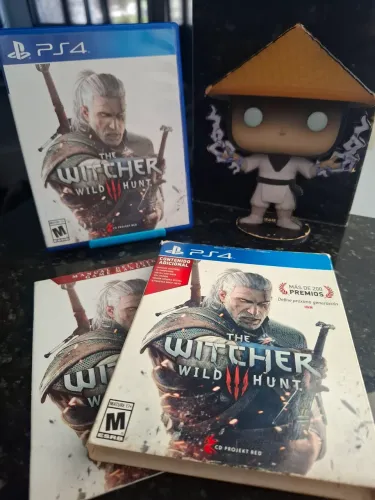 The Witcher III com Luva - Ps4