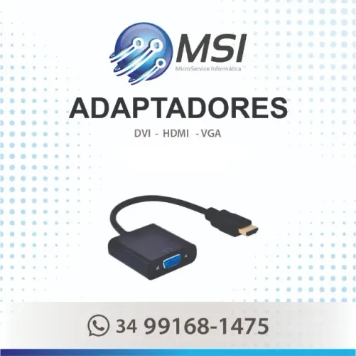 adaptador hdmi - vga