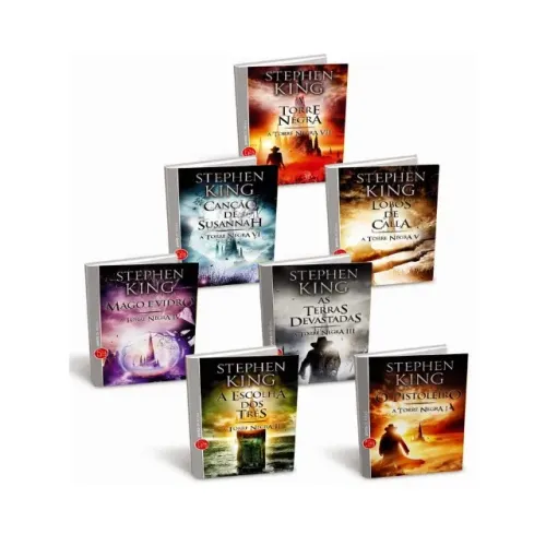 Coleção A Torre Negra - 7 volumes. Stephen King