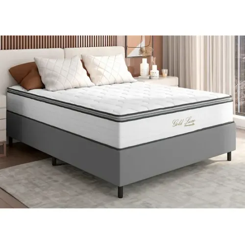 Cama Box QUEEN Gold Luxo SoftFlex -  Entrega GRATIS p/Fortaleza