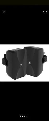 Caixa Som Ambiente Outdoor Jbl Control Sa-6 Pro 100w Par Cor Preto