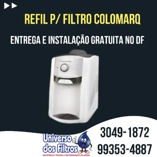 Refil, vela para Filtro Colomarq Premium