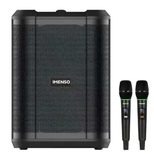 Caixa De Som Imenso Studio X48m 150w Rms C/ 2 Mic (profissional)