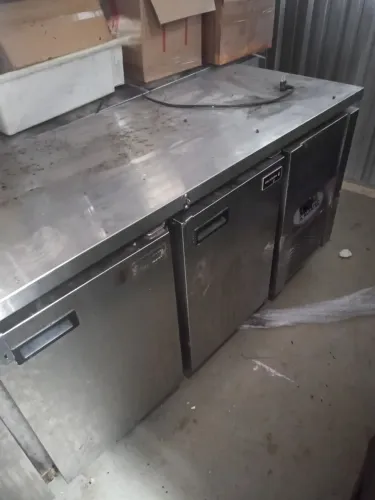 Balcão refrigerado Inox 304, Alfatec , 3 portas