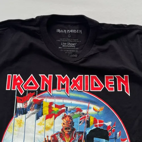 Camiseta Iron Maiden - legacy of the beast tour 2022 oficial
