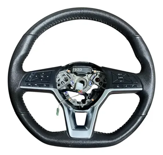 Volante De Couro C/ Comandos Nissan Kicks Advance 2024