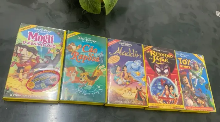 Fitas Vhs Antigas Disney
